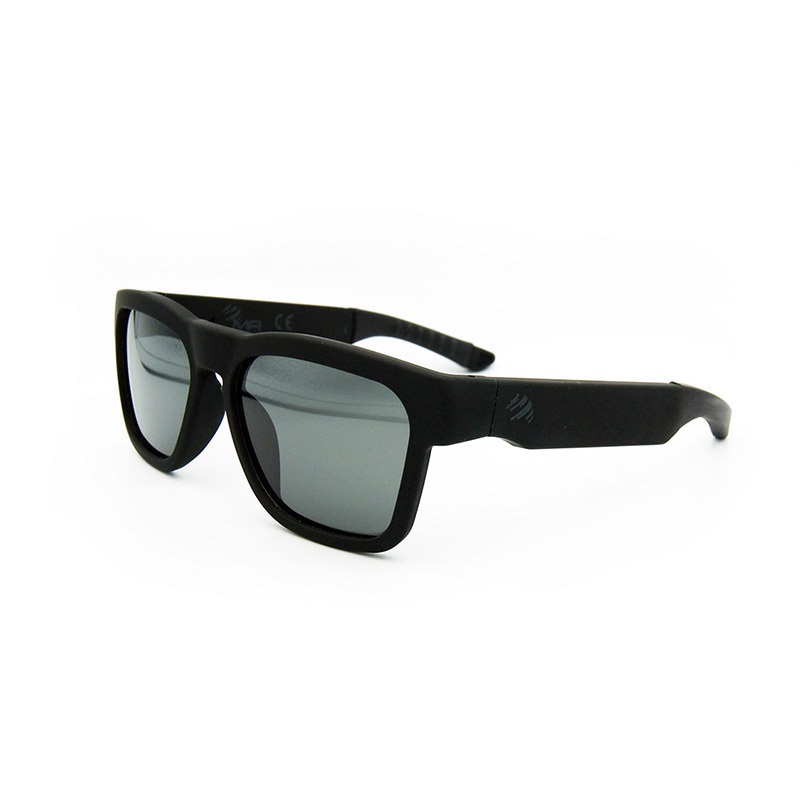 Occhiali multimediali TRENDY Black - Lenti Grigio Scuro